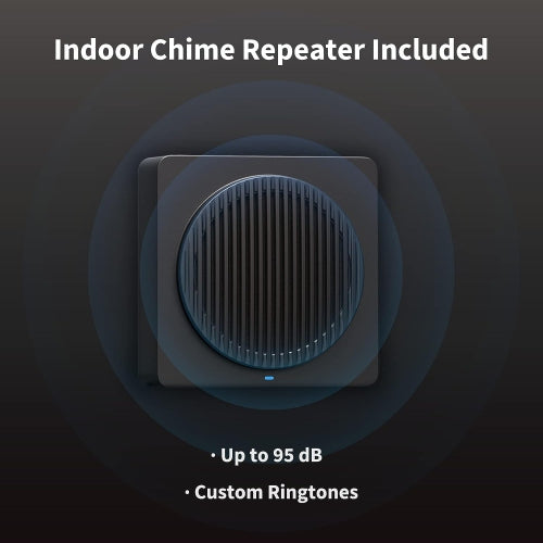 Aqara Video Doorbell G4 (Chime Included) -2.4 GHz Wi-Fi Required-Gray