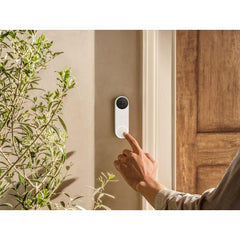 Google Nest Doorbell (Wired, 2nd Gen) -Snow- Open Box