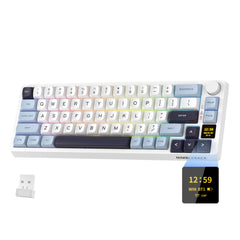 LTC Nimbleback NB682 PRO 65% Wireless Mechanical Keyboard – RGB, Display Screen, Volume Knob, Hot-Swap PCB