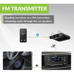 Avantree Roadtrip - Car Bluetooth Speaker & Wireless FM Transmitter