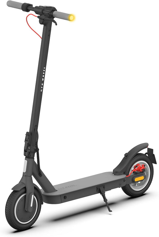 5TH WHEEL V30PRO Electric Scooter with Turn Signals - 32KM Range & 29 KM/H, 350W Motor