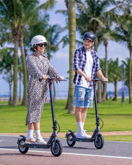 5TH WHEEL V30PRO Electric Scooter with Turn Signals - 32KM Range & 29 KM/H, 350W Motor