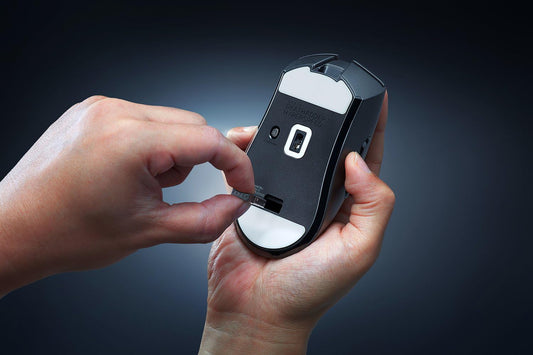 Razer DeathAdder V3 HyperSpeed 26000 DPI Wireless Optical Gaming Mouse - Black - Refurbished Excellent