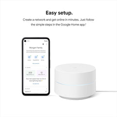 Google Wifi AC1200 Whole Home Mesh Wi-Fi System (3-Pack)
