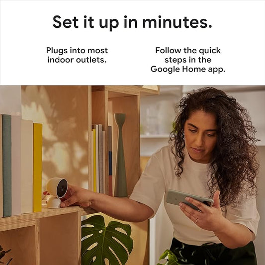 Nest Security Cam (Wired) 2nd Generation Snow