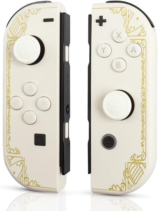 Wireless Replacement Joypad Controller Set for Nintendo Switch/OLED/Lite with Turbo, Wake-Up & Motion Control