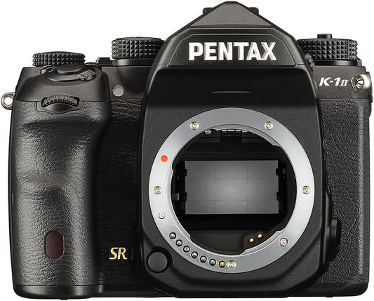 Pentax K-1 Mark II Full-Frame DSLR Camera Body 36.4MP 5-Axis Shake Reduction II Pixel Shift Wi-Fi GPS