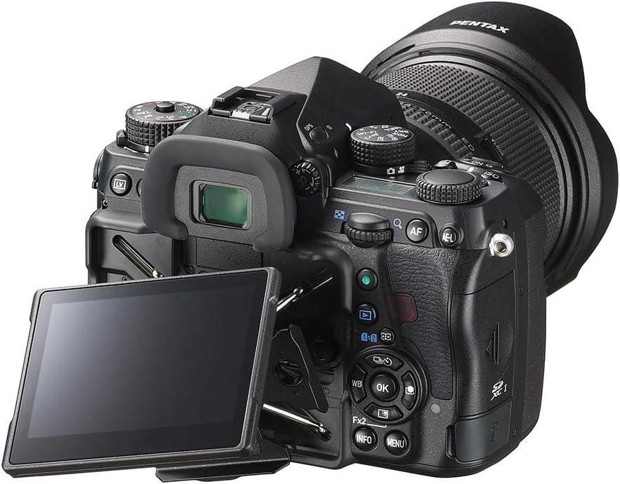 Pentax K-1 Mark II Full-Frame DSLR Camera Body 36.4MP 5-Axis Shake Reduction II Pixel Shift Wi-Fi GPS