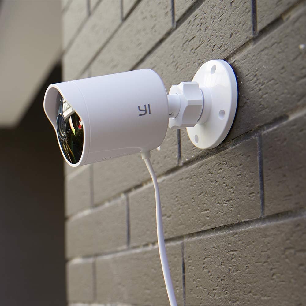 YI Outdoor Security Camera 2-Pack – 1080p Wi-Fi, Night Vision & Two-Way Audio – Renewed