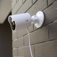 YI Outdoor Security Camera 2-Pack – 1080p Wi-Fi, Night Vision & Two-Way Audio – Renewed