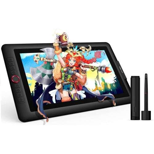 XP-Pen Artist 15.6 Pro Graphics Drawing Tablet 1920 x 1080 Pixel, 8192 Pressure Sensitivity, Black
