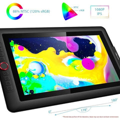 XP-Pen Artist 15.6 Pro Graphics Drawing Tablet 1920 x 1080 Pixel, 8192 Pressure Sensitivity, Black