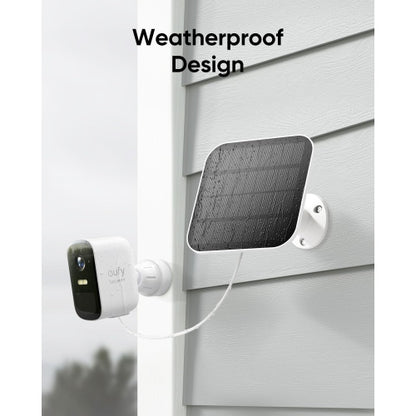 Eufy Security, eufyCam 2C 2-Cam Kit with Solar Panel 2W- No Monthly Fee
