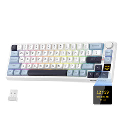 LTC Nimbleback NB682 PRO 65% Wireless Mechanical Keyboard – RGB, Display Screen, Volume Knob, Hot-Swap PCB