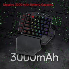 Redragon K585 PRO Wireless One-Handed Mechanical Keyboard (Red Switch)