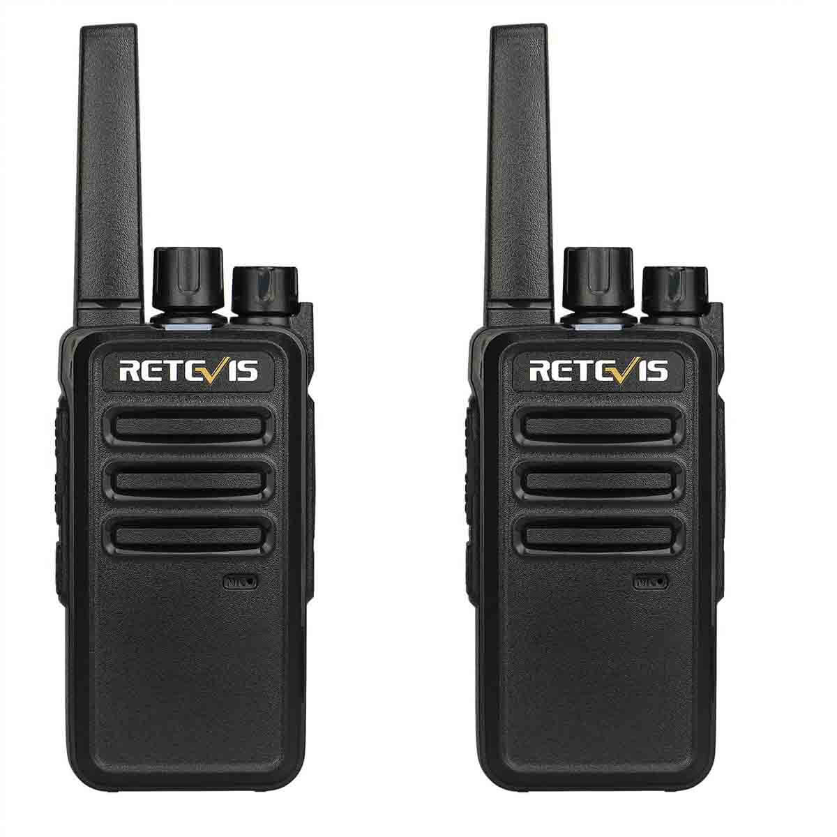 Retevis RT68 Walkie Talkies Two Way Radios Long Range for Adults - Pack of 2