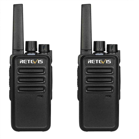 Retevis RT68 Walkie Talkies Two Way Radios Long Range for Adults - Pack of 2