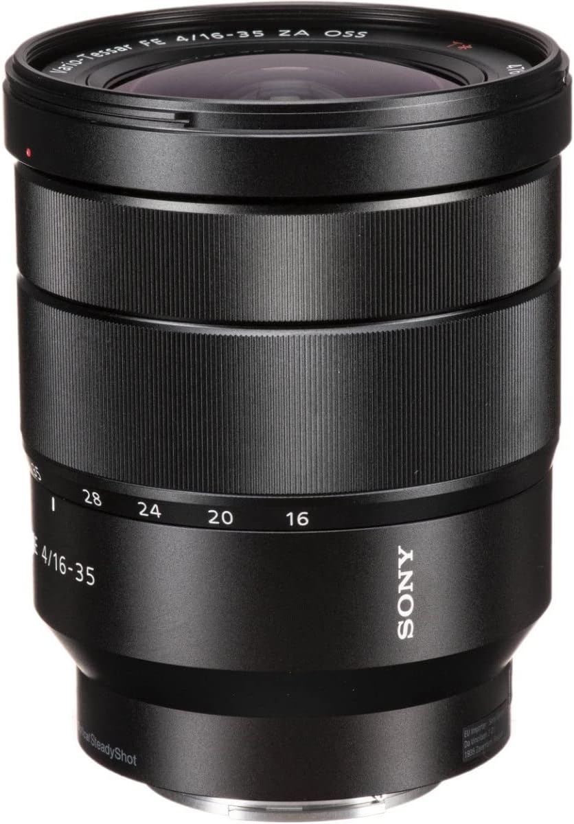 Sony Vario-Tessar T* FE 16-35mm F4 ZA OSS Wide-Angle Zoom Lens – Sony E-Mount – Black