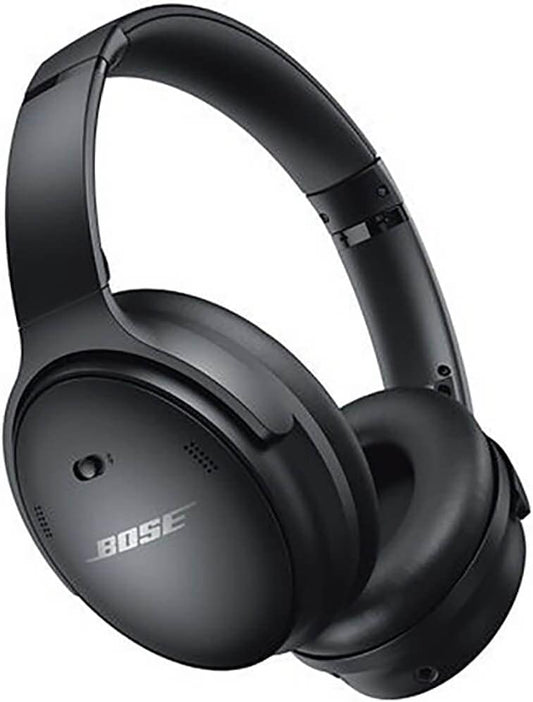 Bose QuietComfort 45 Wireless Bluetooth Noise Cancelling Over-Ear Headphones - Black- Renewed