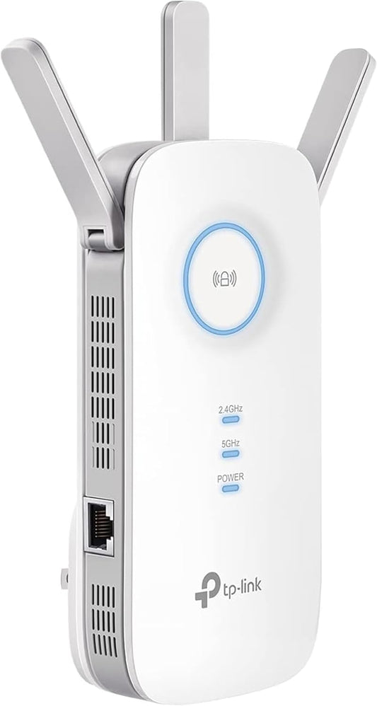TP-Link AC1900 WiFi Extender RE550, Dual Band Wireless Range Extender with Gigabit Ethernet Port, Covers Up to 2800 Sq. Ft. and 35 Devices