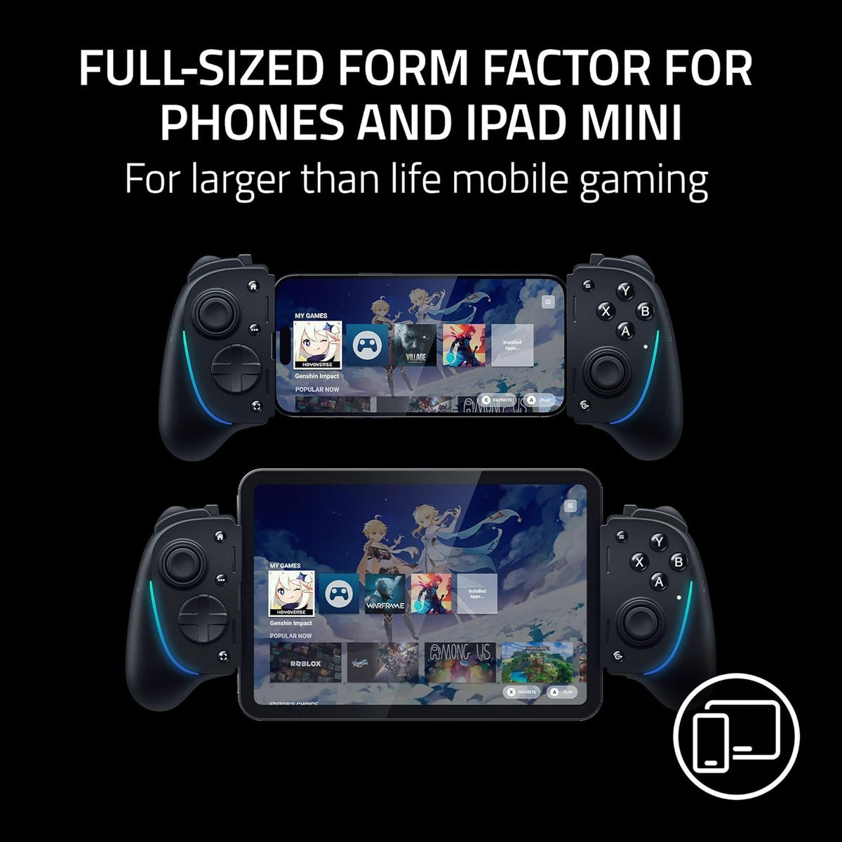 Razer Kishi Ultra USB-C Gaming Controller for Android/iPhone/iPad Mini- Refurbished Excellent