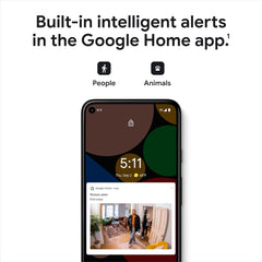 Nest Security Cam (Wired) 2nd Generation Snow