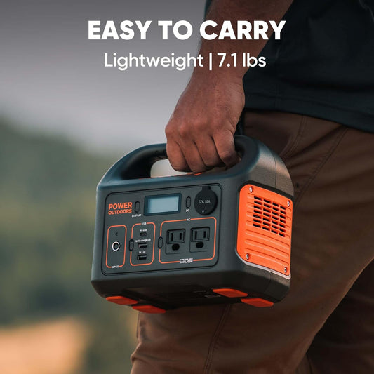 Jackery Explorer 300 Portable Power Station – 293Wh Lithium Battery Backup (Solar Panel Optional - Renewed)