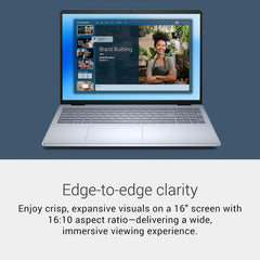 Dell 16 DC16251 16-inch FHD+ Laptop, Core 7 150U, 16GB DDR5, 1TB SSD - Platinum Silver - Brand New