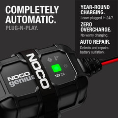 NOCO GENIUS2D 2A 12V Onboard Battery Charger & Maintainer – Open Box