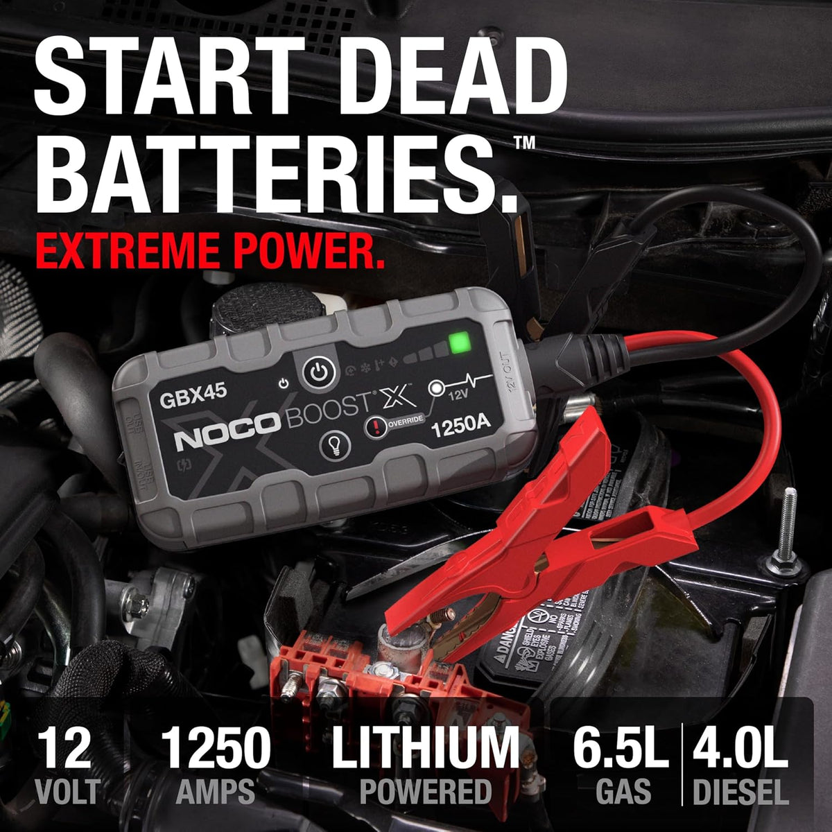 NOCO Boost X GBX45 1250A UltraSafe 12V Lithium Jump Starter – Open Box