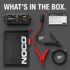 NOCO Boost GB40 1000A UltraSafe 12V Lithium Jump Starter – Open Box