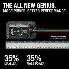 NOCO GENIUS1 1A 6V/12V Smart Battery Charger & Maintainer – Open Box
