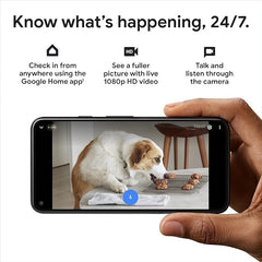Nest Security Cam (Wired) 2nd Generation Snow