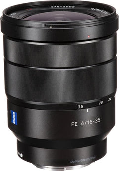 Sony Vario-Tessar T* FE 16-35mm F4 ZA OSS Wide-Angle Zoom Lens – Sony E-Mount – Black