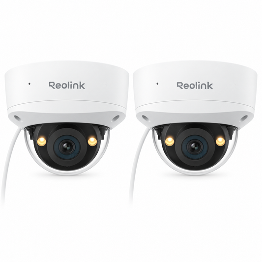 REOLINK RLC-1240A 12MP PoE Security Cameras with Colour Night Vision & Smart Detection