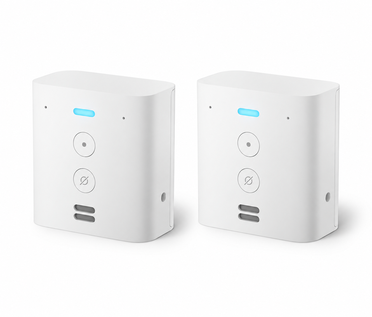 Amazon Echo Flex Plug-In Smart Speaker with Alexa – 4-Pack – White – Brand New
