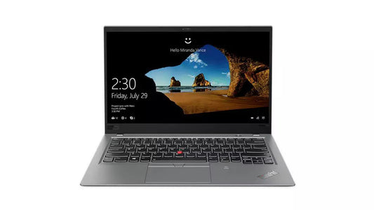 Lenovo ThinkPad X1 Carbon Gen 6 14" Laptop, Intel Core i5-8250U, 8GB RAM, 256GB SSD, Windows 11 Pro - Silver -  Renewed