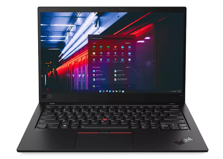 novo ThinkPad X1 Carbon Gen 8 14" FHD Laptop – Core i5-10310U, 16GB RAM, 256GB SSD, Windows 11 Pro – Renewed